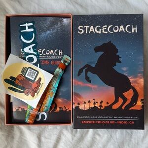 Stagecoach Festival Welcome Kit